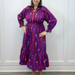 Willowvine Midi Dress - Burgundy Long Dresses Umgee