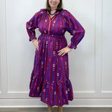 Willowvine Midi Dress - Burgundy Long Dresses Umgee