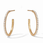 Windsor Hoop - Cubic Zirconia - Small Earrings Julie Vos