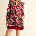 Winterberry Bloom Dress Short Dresses Jodifl