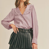 Wisteria Wishes Blouse - Sugar Babies Children's Boutique/Meg's Shoppe
