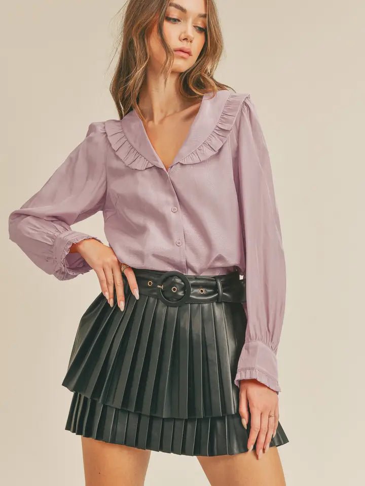 Wisteria Wishes Blouse - Sugar Babies Children's Boutique/Meg's Shoppe