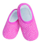 Women's Skinnies Snoozies - Random Dots Pink Lounge Snoozies
