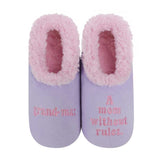 Women's Soft Plush Pairables - No Rules Grandma Lounge Snoozies