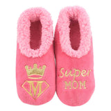Women's Soft Plush Pairables - Super Mom Lounge Snoozies