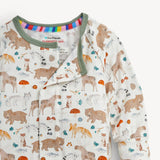 Wonderful Wildlife Modal Convertible Coverall Baby Sleepwear Magnetic Me