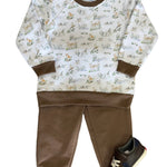 Woodland Friends French Terry Set Boys Sets Trotter Street Kids