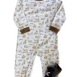 Woodland Friends Romper Boys Bubbles + Rompers Trotter Street Kids