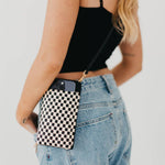 Woven Double Duty Phone Bag - Woven Navy Purses + Totes Pretty Simple