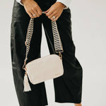 Woven Willow Camera Crossbody Bag - Brown Purses + Totes Pretty Simple