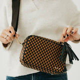 Woven Willow Camera Crossbody Bag - Brown Purses + Totes Pretty Simple