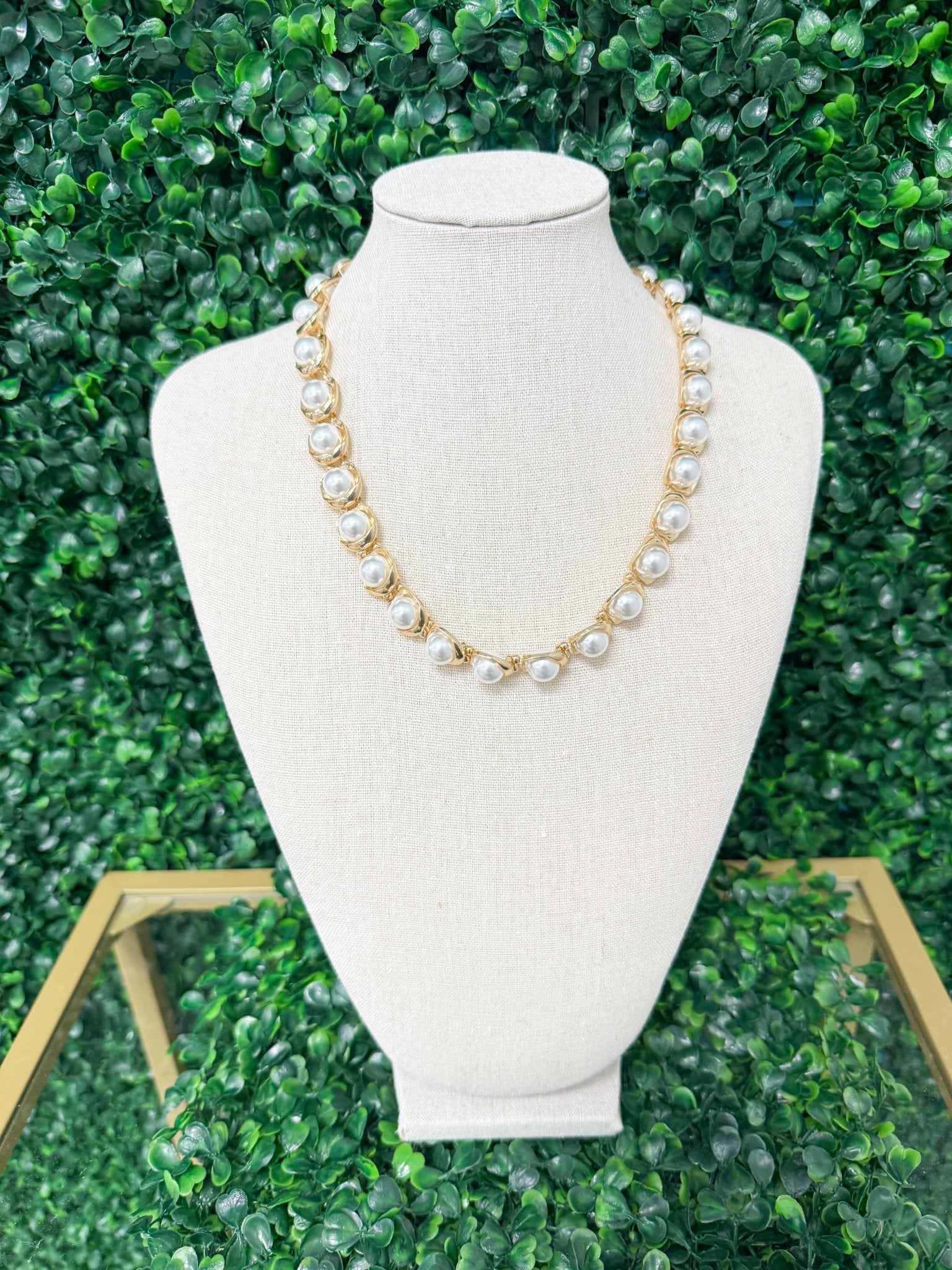Wrapped Pearl Necklace - Sugar Babies Children's Boutique/Meg's Shoppe