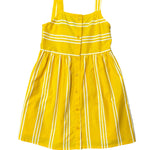 Yellow Striped Tank Top Dress Girls Play Dresses Compagna Fantastica