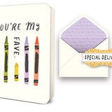 You're My Fave Deluxe Greeting Card Paper Goods Studio Oh!