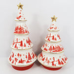 Yuletide Tree Set of 2 Seasonal One Hundred 80 Degrees