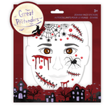 Zombie Face Stickers Kids Misc Accessories Great Pretenders