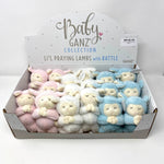 4.5" Pray Lamb with Rattle Plush Midwest-CBK