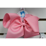 Huge Grosgrain Bow Kids Hair Accessories Wee Ones Jack & Jill Pink  