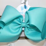 Huge Grosgrain Bow Kids Hair Accessories Wee Ones Navajo Turquoise  