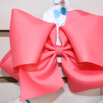 Huge Grosgrain Bow Kids Hair Accessories Wee Ones Coral Rose  