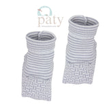 All Over Color Booties Baby Accessories Paty Grey