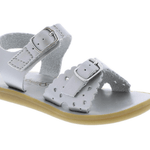Ariel - Silver Girls Shoes Footmates