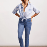 Audrey Pull On Jegging - Dark Vintage Pants Tribal