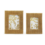 Basketweave 5x7 Photo Frame Home Decor Two's Company
