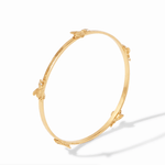 Bee Bangle - Gold - Cubic Zirconia - Small Bracelets Julie Vos