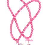 Best Friends Rainbow Unicorn Necklace 2pc Kids Jewelry Great Pretenders
