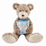 Big Brother Bear and Book Set Plush Mudpie