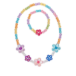 Blooming Beads Necklace & Bracelet Set Kids Jewelry Great Pretenders