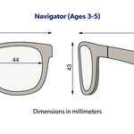 Blue Series: The Daydreamer Kids Sunglasses Babiators