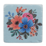 Boho Flower Coaster - Single Kitchen + Entertaining Midwest-CBK Blue