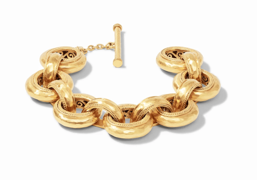 Cannes Demi Link Bracelet - Gold Bracelets Julie Vos