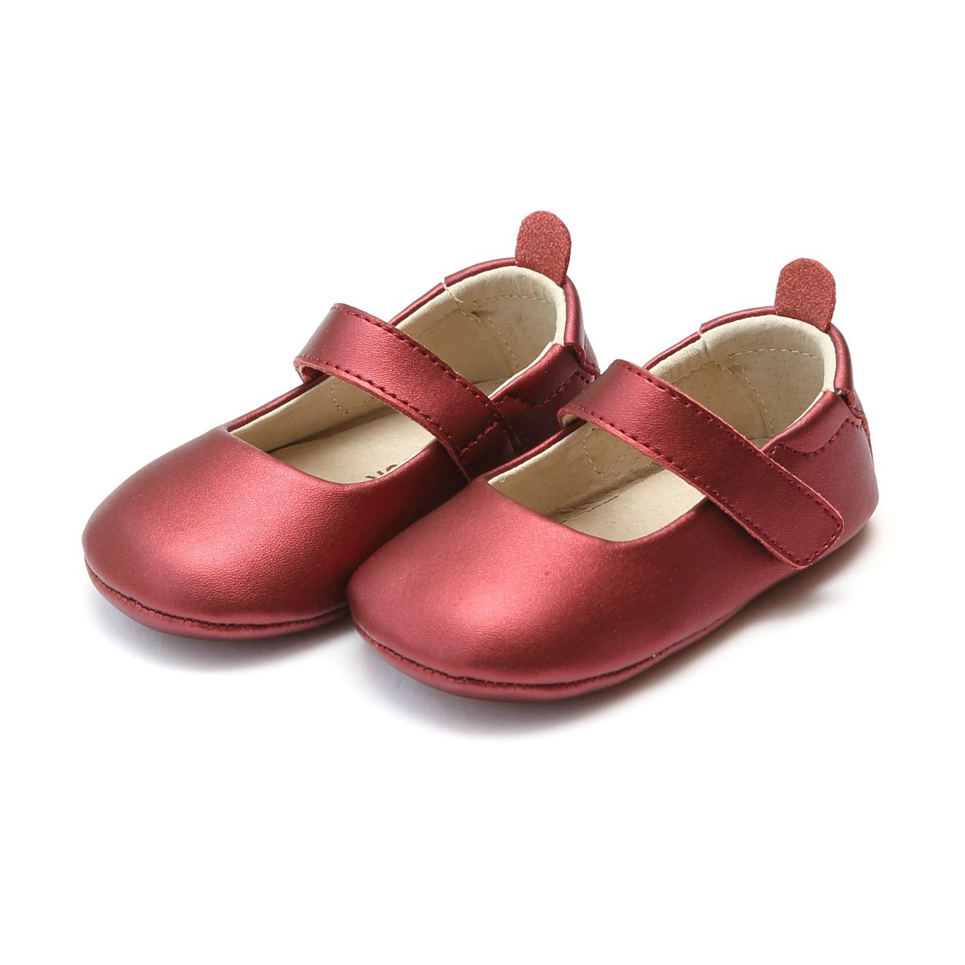 Charlotte Crib Shoe Girls Shoes L'Amour Red 0