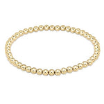 Classic Gold 4mm Bead Bracelet - Sugar Babies Children's Boutique/Meg's Shoppe