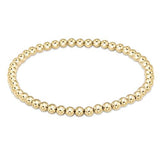 Classic Gold 4mm Bead Bracelet - Sugar Babies Children's Boutique/Meg's Shoppe