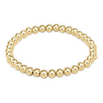 Classic Gold 5mm Bead Bracelet Bracelets enewton