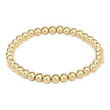 Classic Gold 5mm Bead Bracelet Bracelets enewton