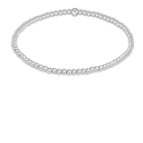 Classic Sterling 2.5mm Bead Bracelet Bracelets enewton