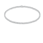 Classic Sterling 2mm Bead Bracelet Bracelets enewton