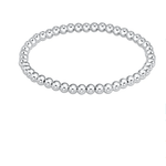 Classic Sterling 4mm Bead Bracelet Bracelets enewton