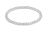 Classic Sterling 4mm Bead Bracelet Bracelets enewton