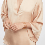 Colette Textured Necklace Gold Necklaces Julie Vos