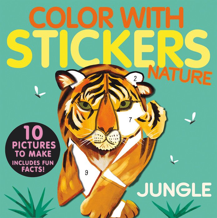 Color with Stickers - Jungle Books Penguin Random House