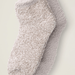 CozyChic 2 Pair Tennis Sock Set - OysterMulti Misc Accessories Barefoot Dreams