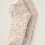CozyChic 2 Pair Tennis Sock Set - Stone Multi Home Decor Barefoot Dreams