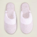 CozyChic Women's Malibu Slipper - Heather Stone/White Misc Accessories Barefoot Dreams