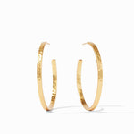 Crescent Hoop Gold - Large Earrings Julie Vos